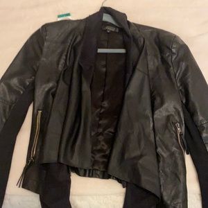 Leather jacket